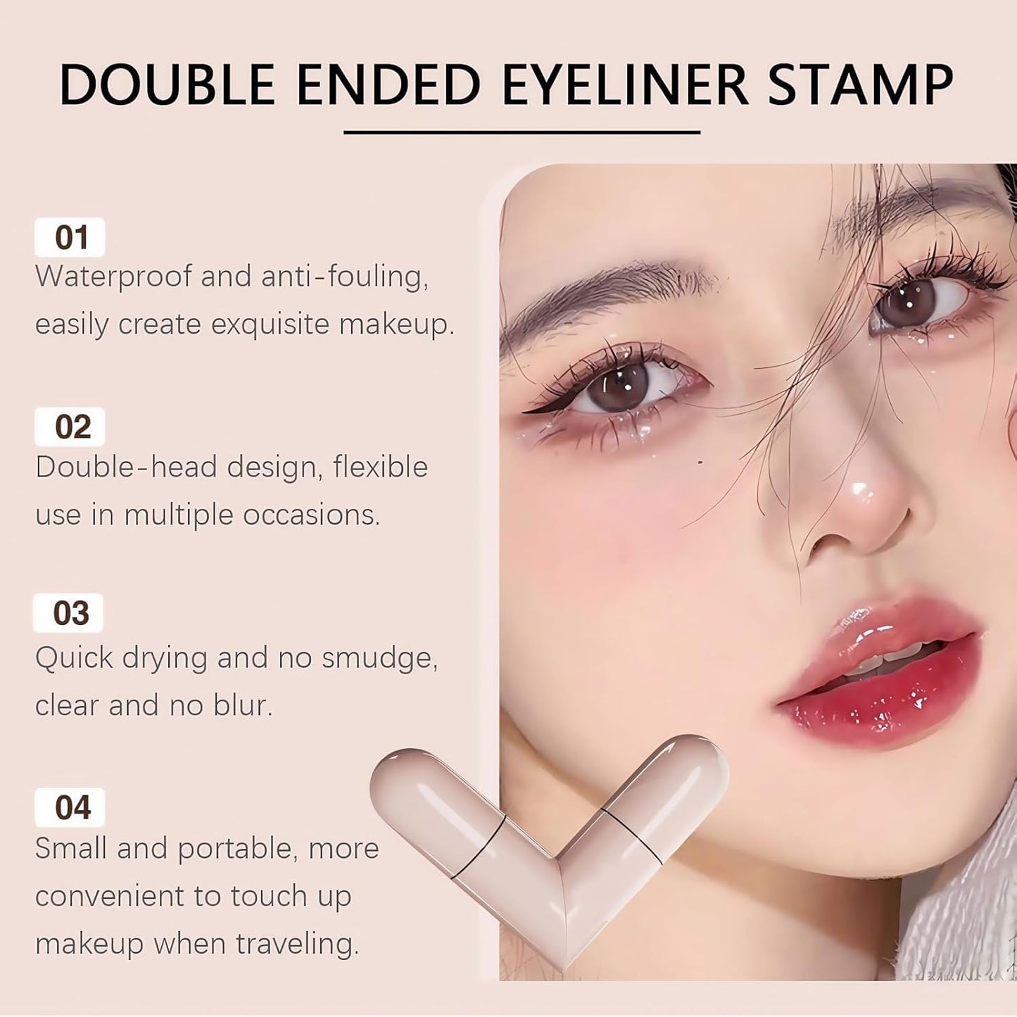 Effortless Winged Eyeliner Stamp